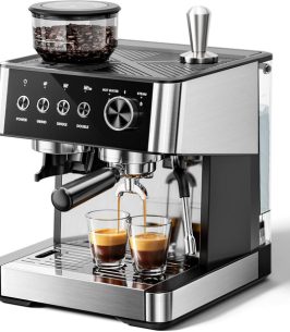 20 Bar Espresso Machines with Grinde CM8031