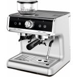 Espresso Machine with Integrated Grinder and Auto Milk Frother,20 Bar Espresso Maker with Seconds Heat Up,Steam Wand,Removable Water Tank,Home Cappuccinos and Lattes Coffee Machine