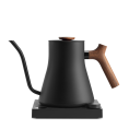 Fellow Stagg EKG Pro 0.9L Pour Over Kettle - Matte Black with Walnut Accents