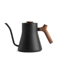 Fellow Stagg EKG Pro 0.9L Pour Over Kettle - Matte Black with Walnut Accents