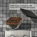 KitchenAid Semi-Automatic Espresso Machine with Burr Grinder | Brushed Stainless Steel