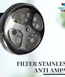 French Press Kopi Borosilikat Coffee Maker 3 Layer Filter Stainless 350ml-1L - Image 8