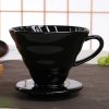 Filter Penyaring Kopi V60 Glass Dripper Bentuk Cangkir Saringan Alat Bikin Kopi Perlengkapan Barista Coffee Art Maker Alat Peralatan Dapur Kitchen Tools Koki Chef Café Kekinian