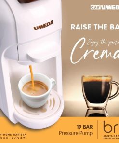 Umeda Bru Mesin Kopi Multi Kapsul / Nespresso Capsule Coffee Maker - BRU