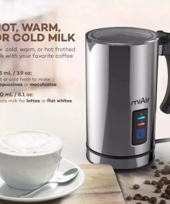 MiAir Pengocok Susu Elektrik N311 Panas & Dingin – Pembuat Busa Susu untuk Kopi, Mixer Kopi, dan Mixer Susu - Image 3