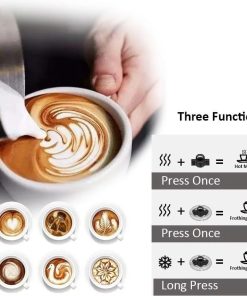 MiAir Pengocok Susu Elektrik N311 Panas & Dingin – Pembuat Busa Susu untuk Kopi, Mixer Kopi, dan Mixer Susu - Image 5