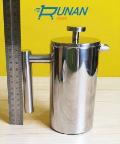 FRENCH PRESS STAINLESS 350ML SARINGAN KOPI TEH 350 SMALL COFFEE MAKER - MYOSOTIS7 - Image 4