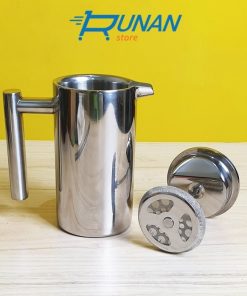 FRENCH PRESS STAINLESS 350ML SARINGAN KOPI TEH 350 SMALL COFFEE MAKER - MYOSOTIS7 - Image 5